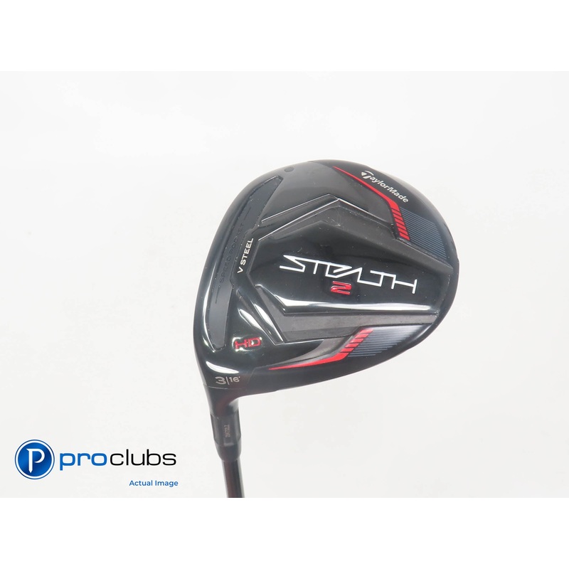 Left Handed TaylorMade Stealth 2 HD 16* 3 Wood – Accra FX 2.0 M3 Regular 393850