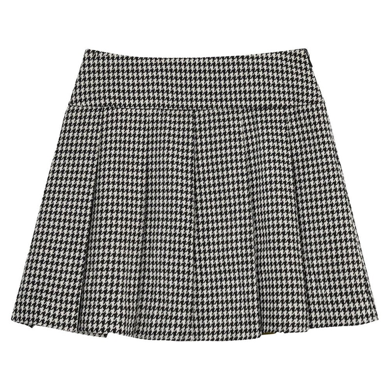 Malbon Cambridge Golf Skirt White/Black Multi – FW24 Women