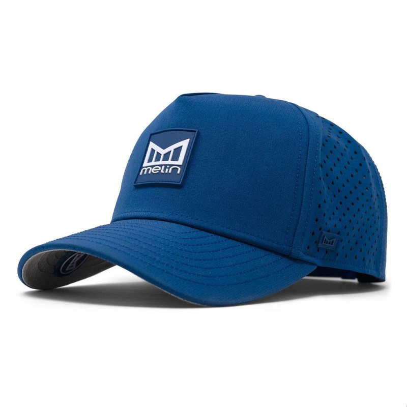 Melin Hydro Odyssey Stacked Golf Cap Royal Blue – SU24 Men
