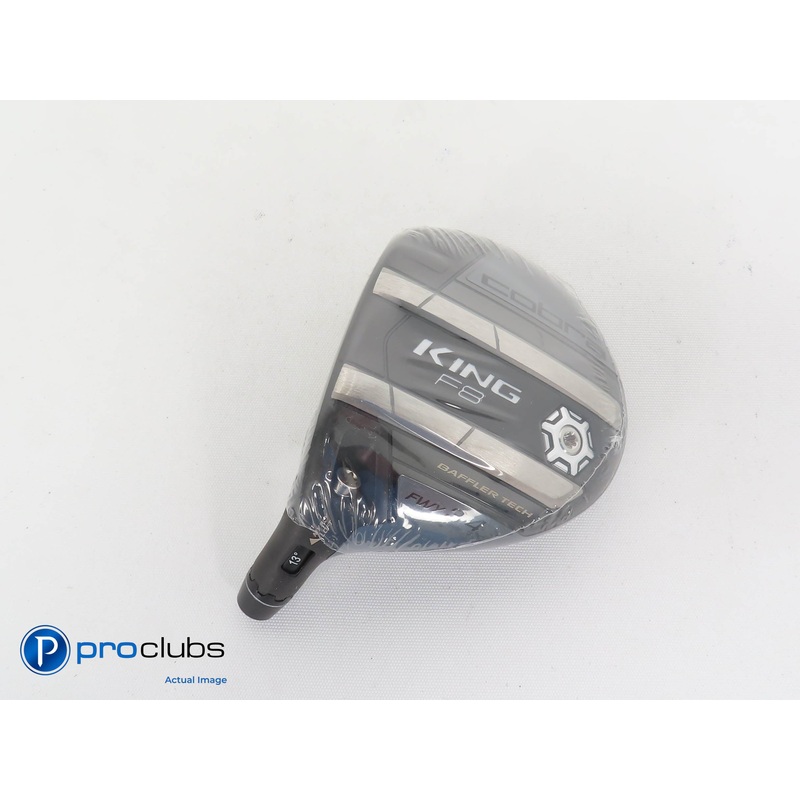 New! Left Handed Tour Issue Cobra KING F8 13*-16* 3-4 Wood Head w/Adapter 314567
