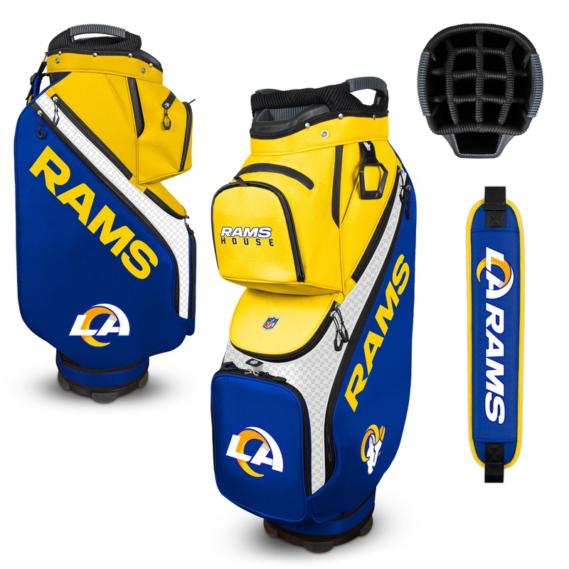 NFL Team Effort Clubhouse Cooler Los Angeles Rams Cart Bag