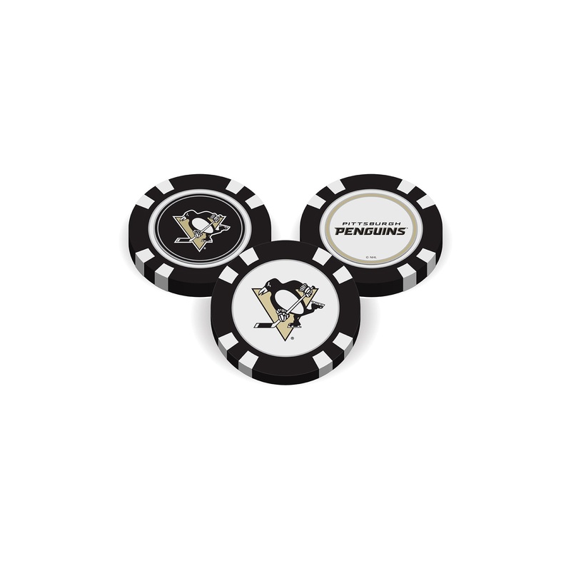 Team Golf PIT Penguins Ball Markers