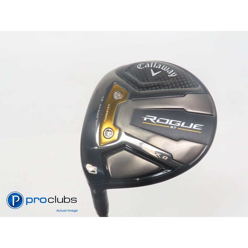 Left Handed Callaway Rogue ST MAX D 16* 3 Wood – Mitsubishi C6 Regular – 386941