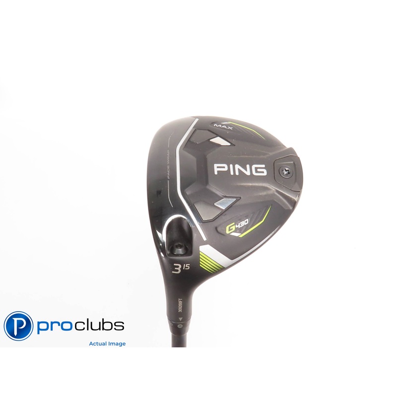 Left Handed Ping G430 MAX 15* 3 Wood – Ping Alta CB 65g Regular Flex – 427588