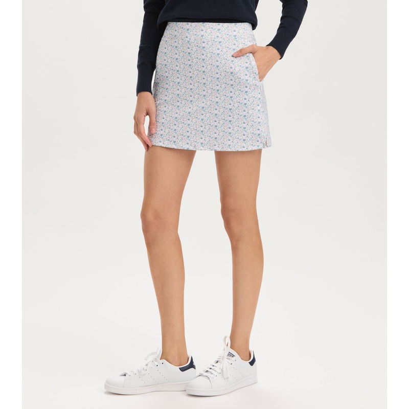 Mini Floral Print Skort