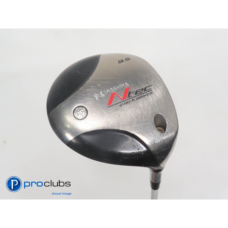 NAKASHIMA N-Tec 2.80 TI 9.5* DRIVER – Mitsubishi Fubuki 53 Stiff Flex 388215