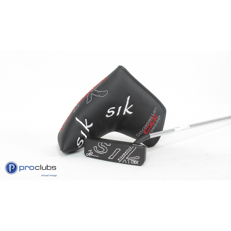 New! SIK Jo C Series Black Swept Neck 35″ Putter w/ HC (Flange Line) – 368374