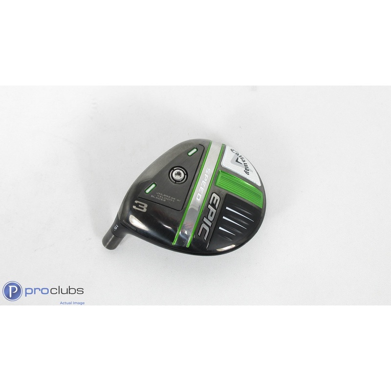 Left Handed Callaway 21′ Epic Speed 15* 3 Wood – Head Only – 343530