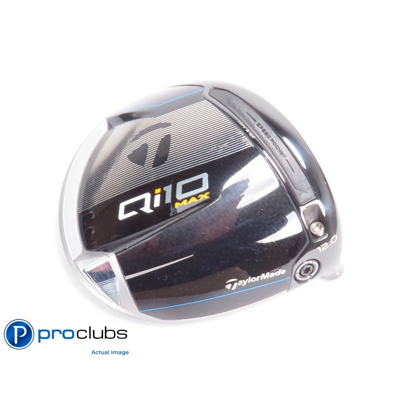 Mint! TaylorMade Qi10 MAX 12* Driver – Head Only – R/H – 428245