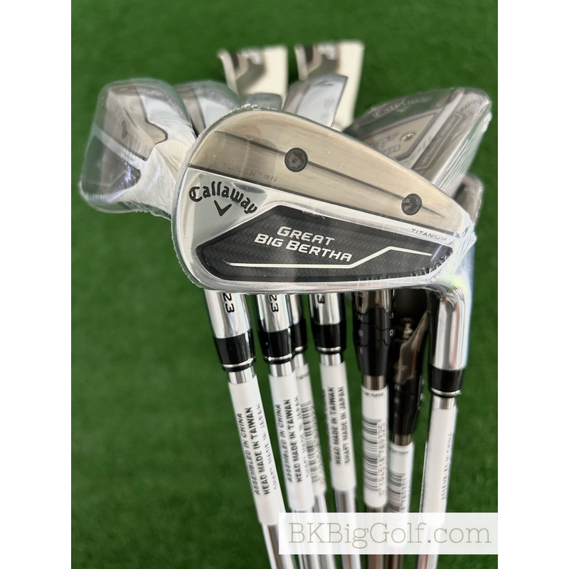 NEW Callaway Great Big Bertha 23 Hybrid Iron Set 4h-P / NS Pro Neo 95 Stiff