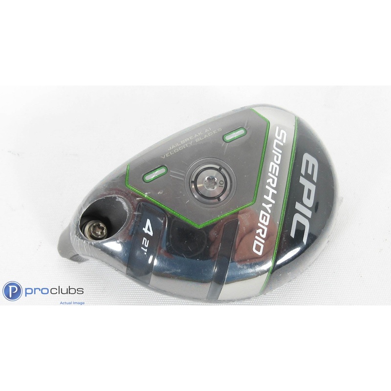 New! Left Handed Callaway Epic Super Hybrid 21* #4 – Head Only – 363086