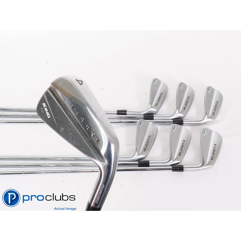 Nice Cobra ’23 KING MB 4-PW IRON SET – DG X100 X-Flex Steel +3/4″ 443236