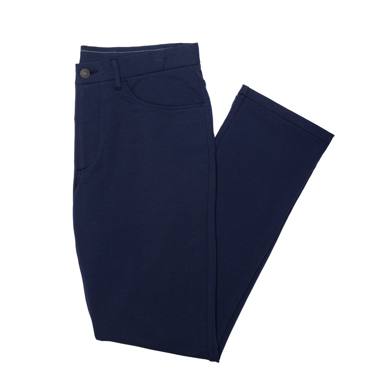 RADMOR Five-O Knit Pant – Navy