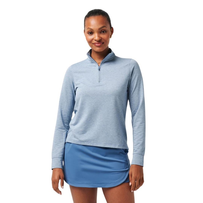 TravisMathew Women’s Featherweight Active 1/4 Zip Pullover