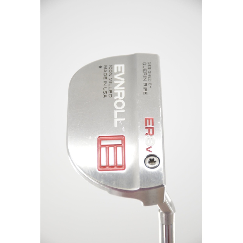 Evnroll ER8V1 Short Slant Tourmallet White Tourtac Putter 35″