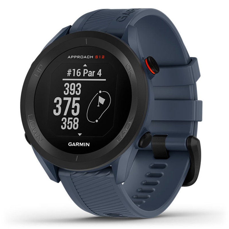 Garmin Approach S12 GPS Golf Watch – Granite Blue