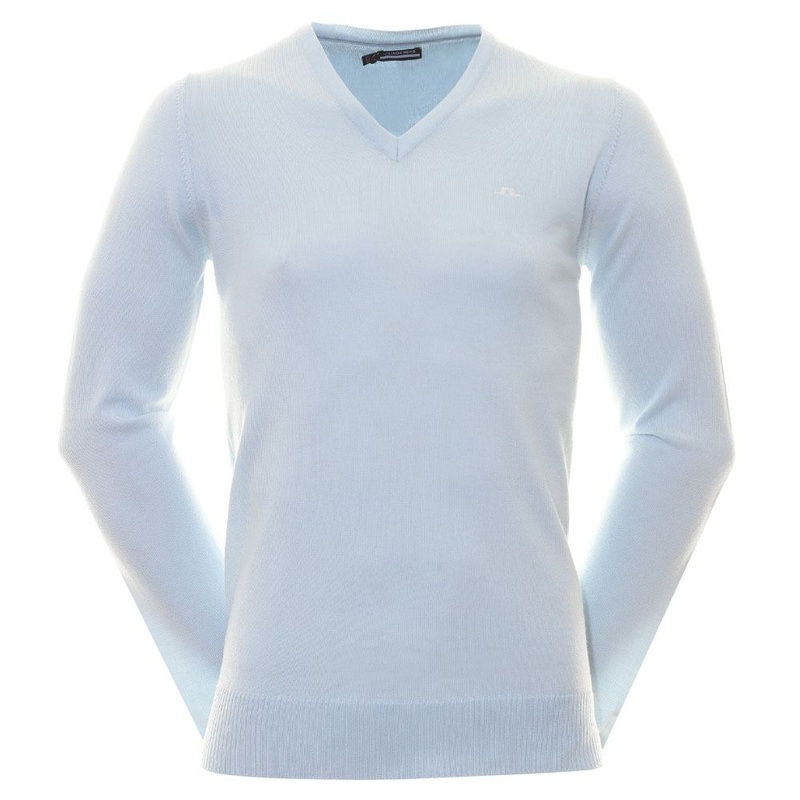 J.Lindeberg Lymann Knitted Golf Sweater Skyway – SS24 Men
