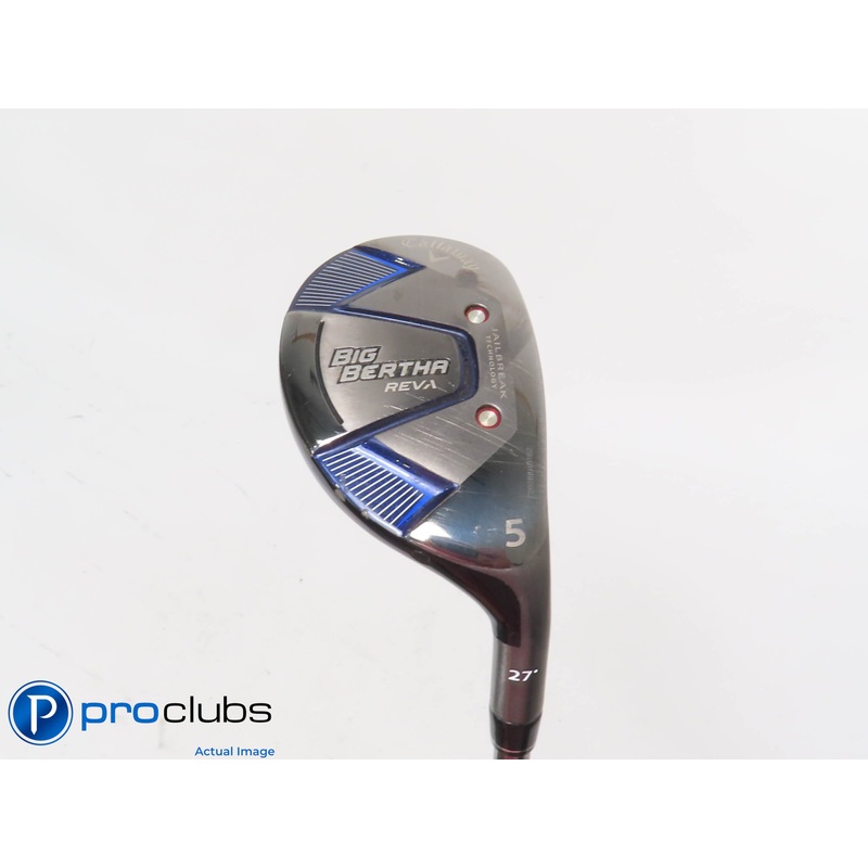 Ladies Callaway Big Berthe REVA 27* 5 Hybrid – Callaway RCH 45g Ladies – 415458