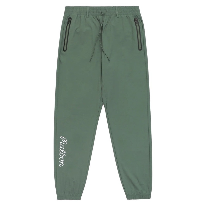 Malbon Performance Nylon Tech Golf Pants Forest – SS24 Men