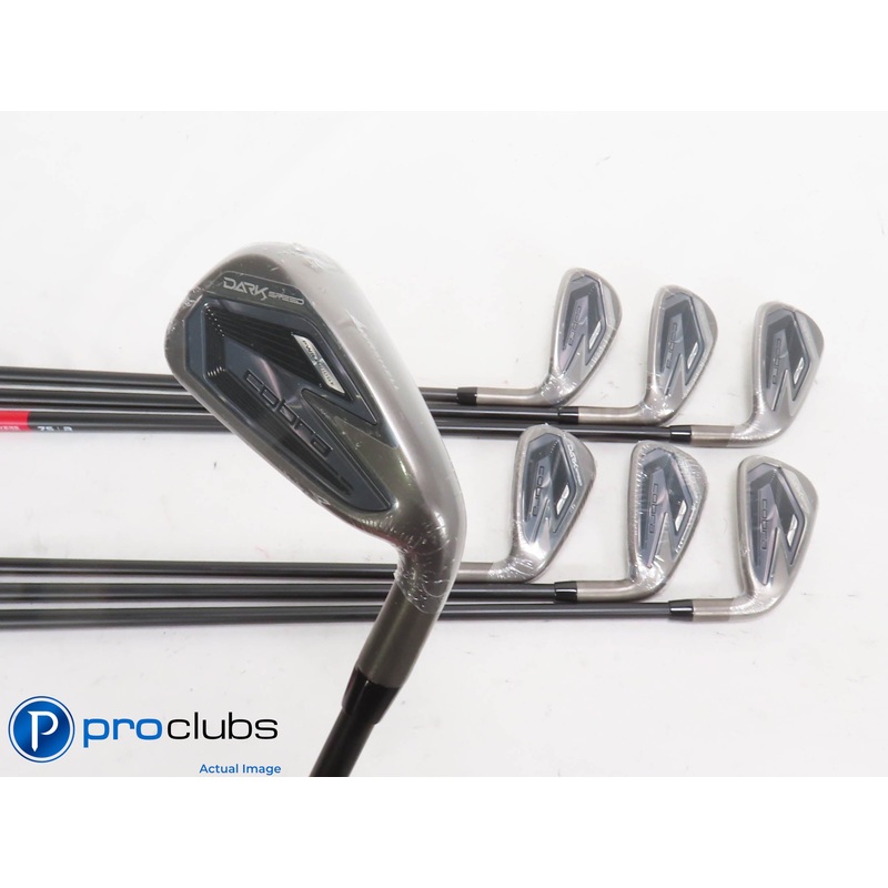 NEW Cobra DARKSPEED 5-PW,GW IRON SET – KBS 75 Regular Flex Graphite -1/2″ 422727