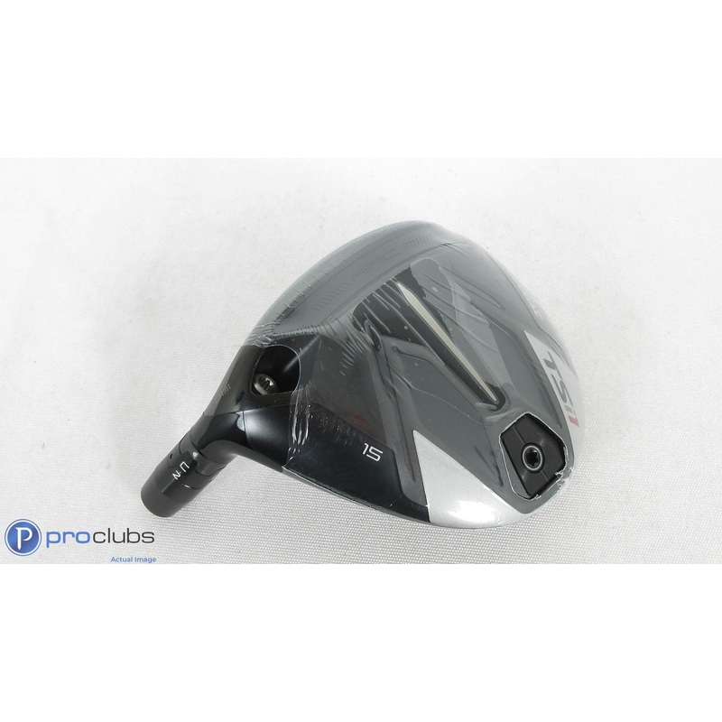 NEW! Left Hand Titleist TSi1 15* Fairway Wood – Head Only w/adapter – L/H 400405