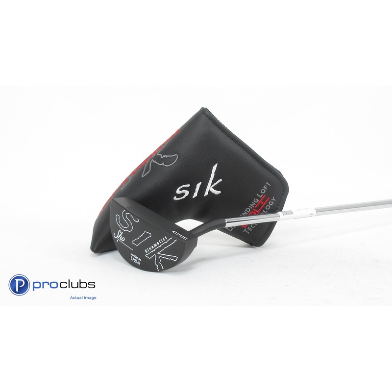 New! SIK Sho C Series Black Swept Neck 35″ Putter w/ HC (Flange Line) – 368236