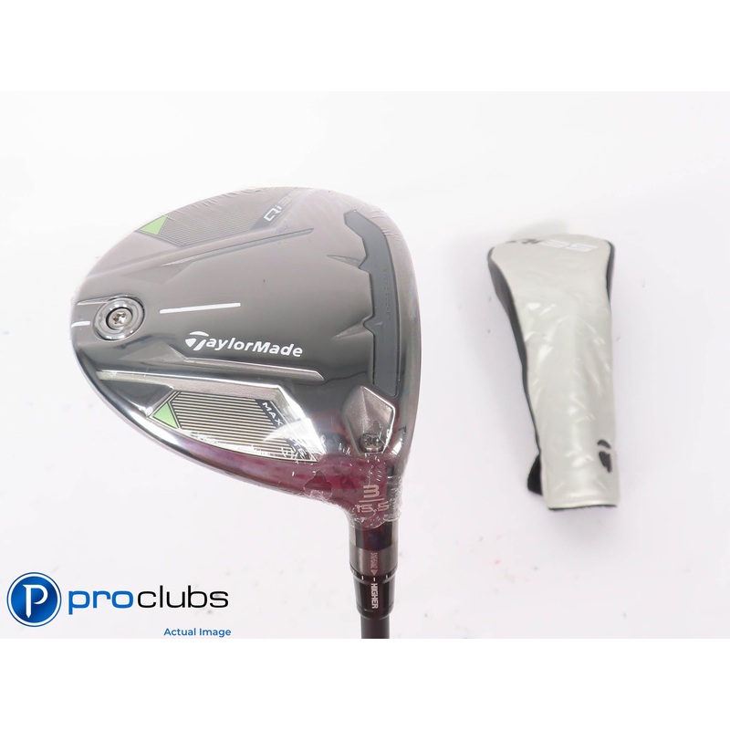 New! TaylorMade Qi35 MAX LITE 15.5* 3 Wood w/HC – Vanquish 4-R2 Senior – 447874