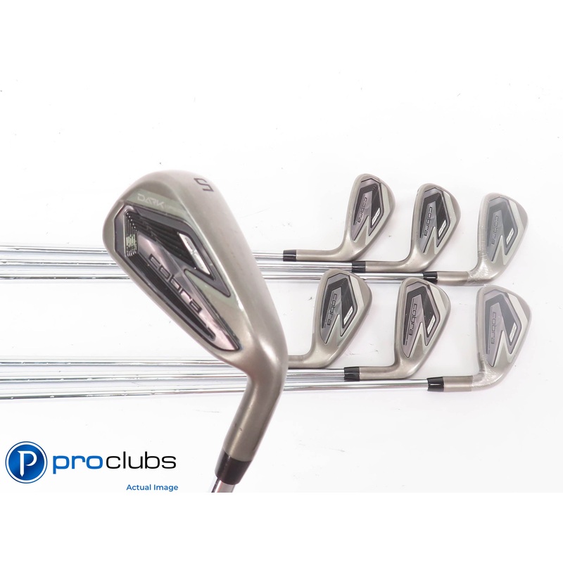 Nice Cobra DARKSPEED 5-PW,GW IRON SET – KBS Tour Lite Regular Flex -1/2″ 443329
