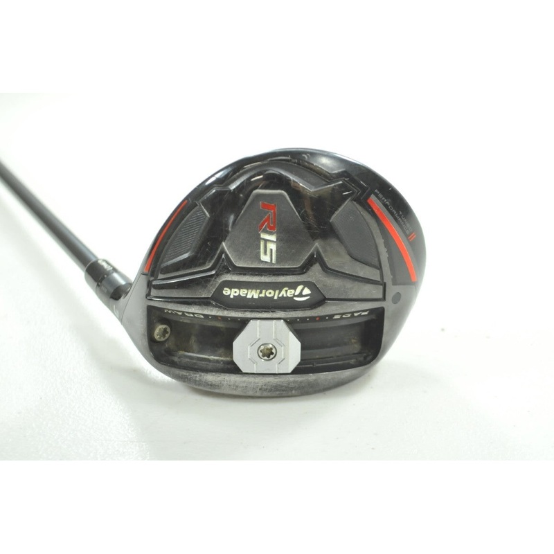 TaylorMade R15 Black 3-15* Fairway Wood Regular Flex Right Graphite # 193438