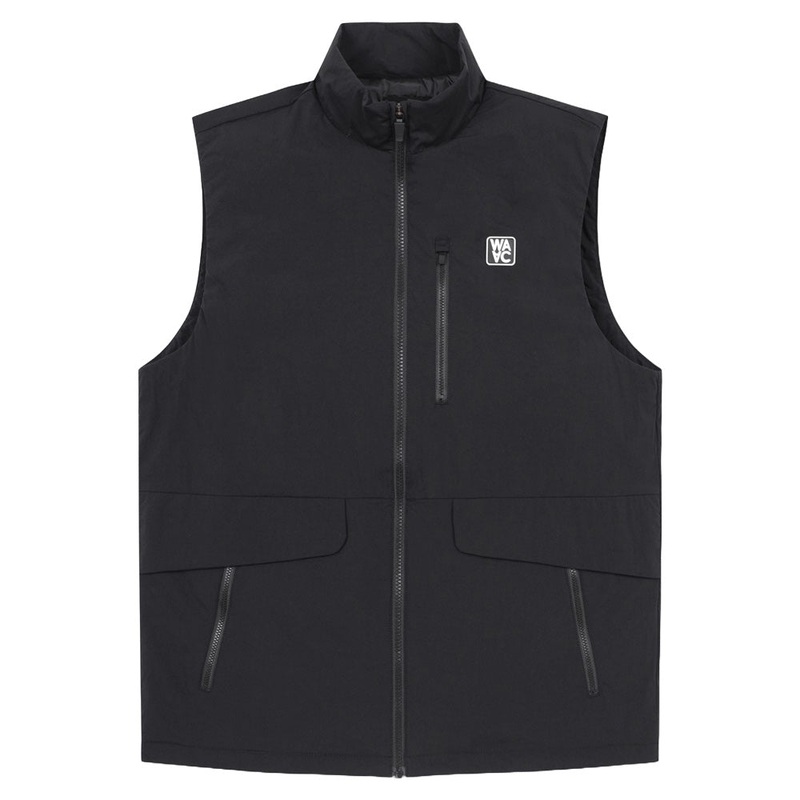 WAAC Thin Padding Golf Vest Black – FW24 Men