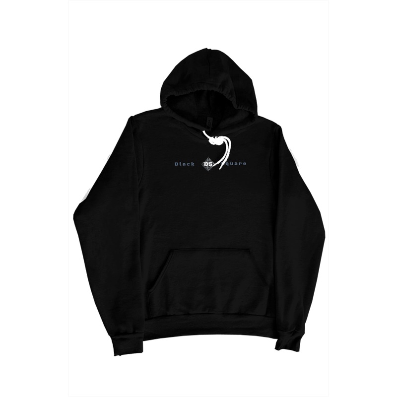 Black Square Camo Hood Hoodie