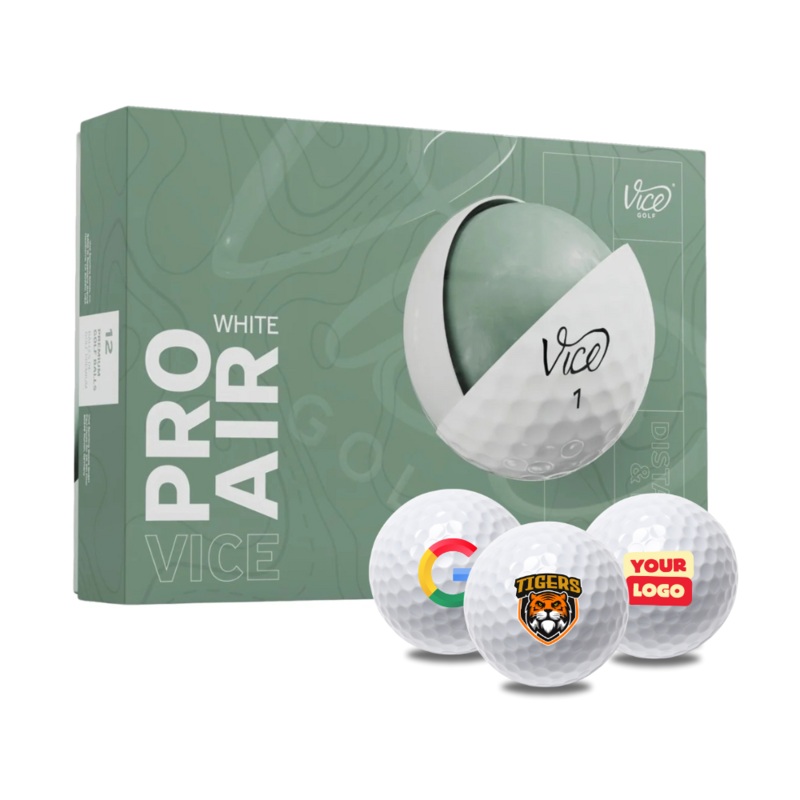 Custom Logo Vice Pro Air Golf Balls