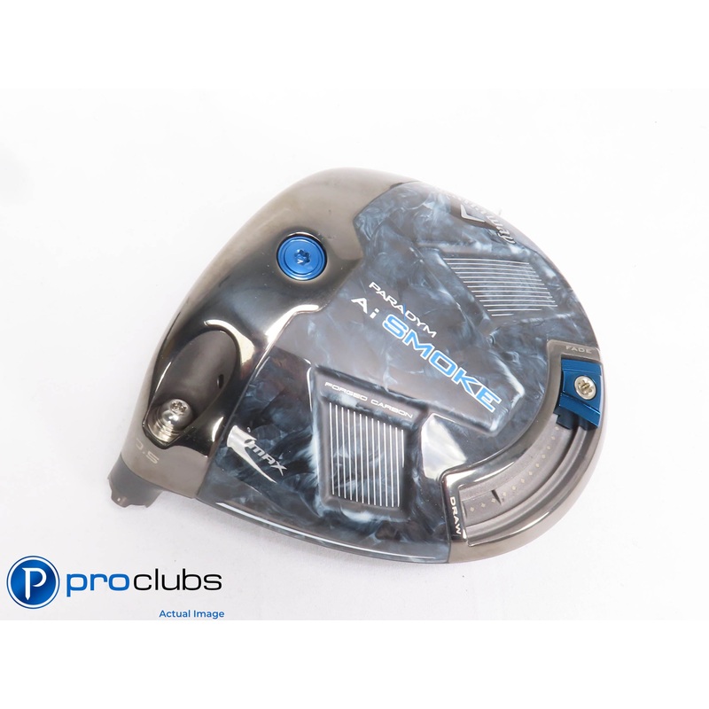 Left Handed Callaway Paradym Ai Smoke MAX 10.5* Driver – Head Only – 428162