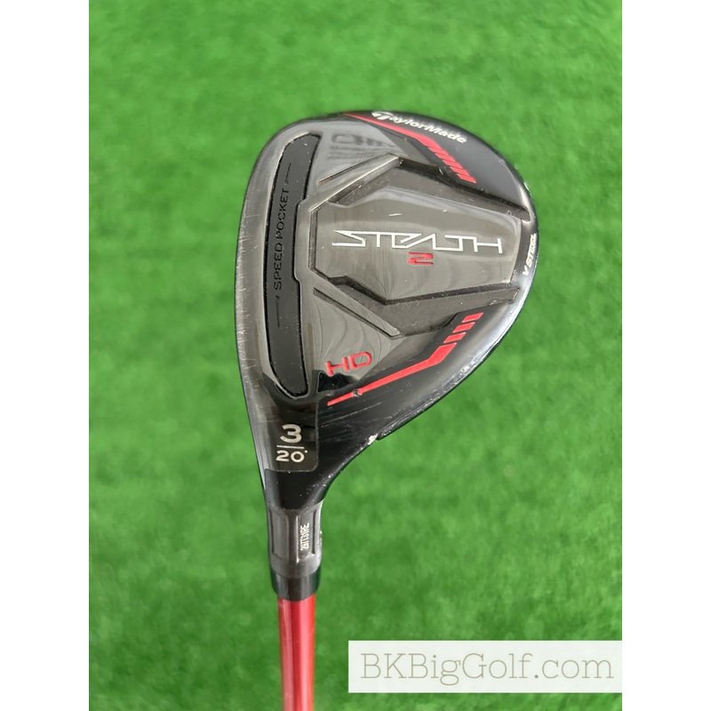 LH Taylormade Stealth 2 HD 20 Degree 3 Hybrid / Stiff