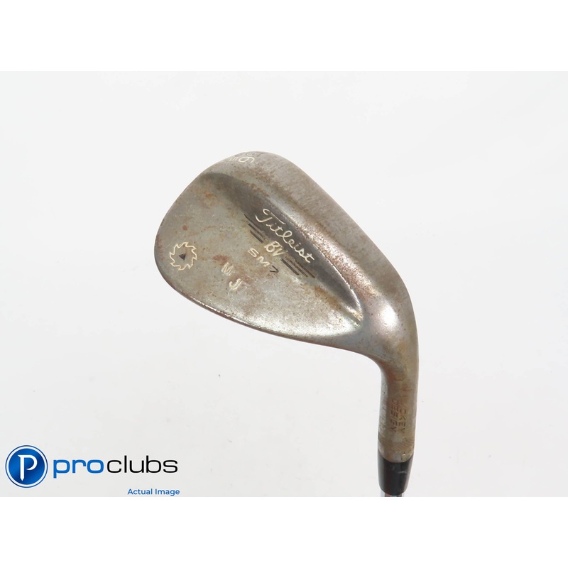 Nice Tour Issue Titleist Vokey SM7 RAW 56*(10*) WEDGE S-Grind- Stiff Flex 414227
