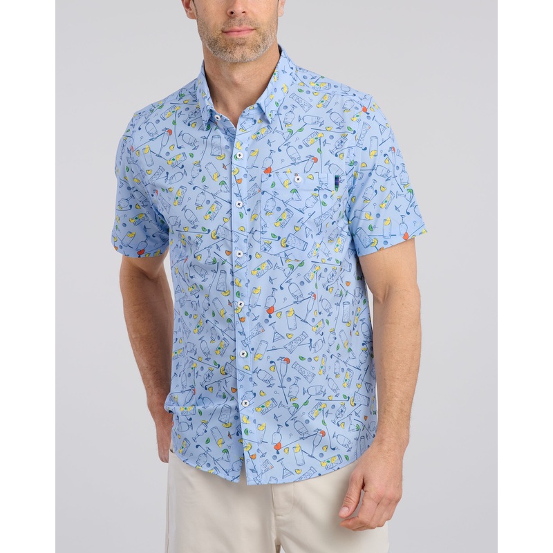 All Inclusive SS Button Down