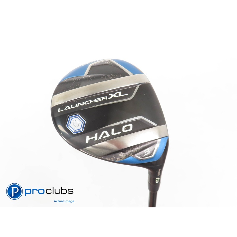 Excellent! Cleveland HALO XL 15* 3 Wood – Accra FX M0 Ladies Flex – 399748