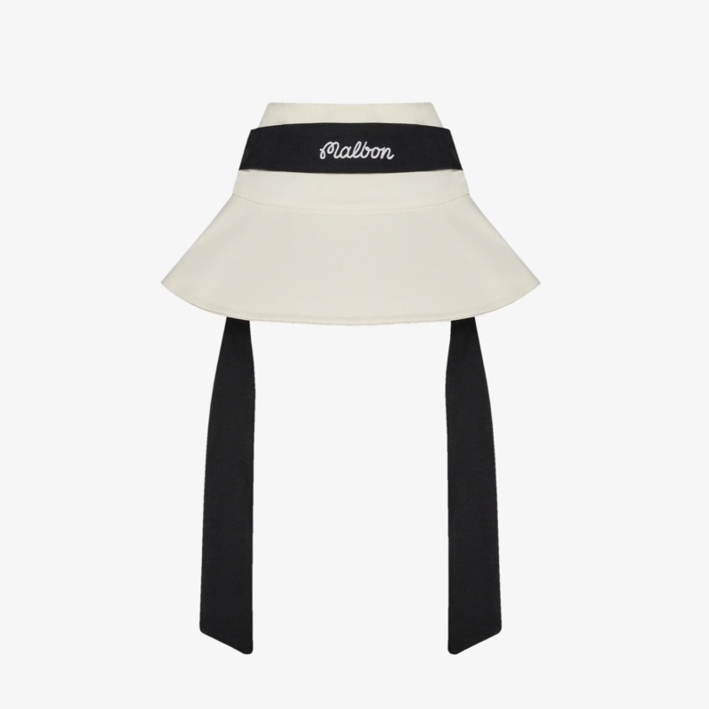MALBON GOLF WOMEN DELILAH OPEN TOP BUCKET HAT