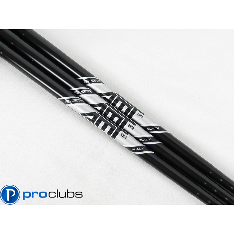 NEW 3pc TRUE TEMPER AMT BLACK ONYX R300 REGULAR FLEX WEDGE SHAFTS .355 #445701