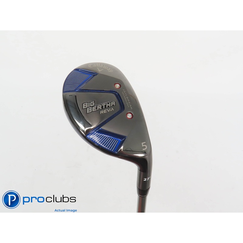 Nice Ladies Callaway ’21 Big Bertha REVA 27* 5 HYBRID -RCH 45 Ladies Flex 406726