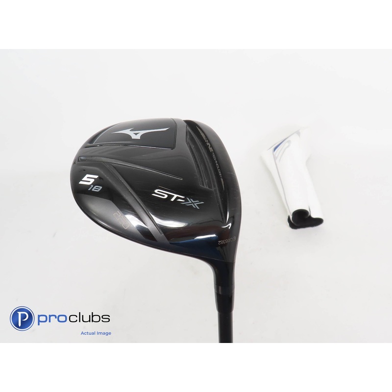 Nice Ladies Mizuno ST-X 220 18* 5 Wood w/Cover – Helium 4F1 Ladies Flex 361009