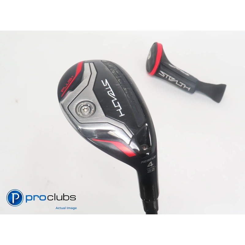 TaylorMade Stealth Plus 22* 4 HYBRID HZRDUS RDX 70g Regular w/Headcover #387861