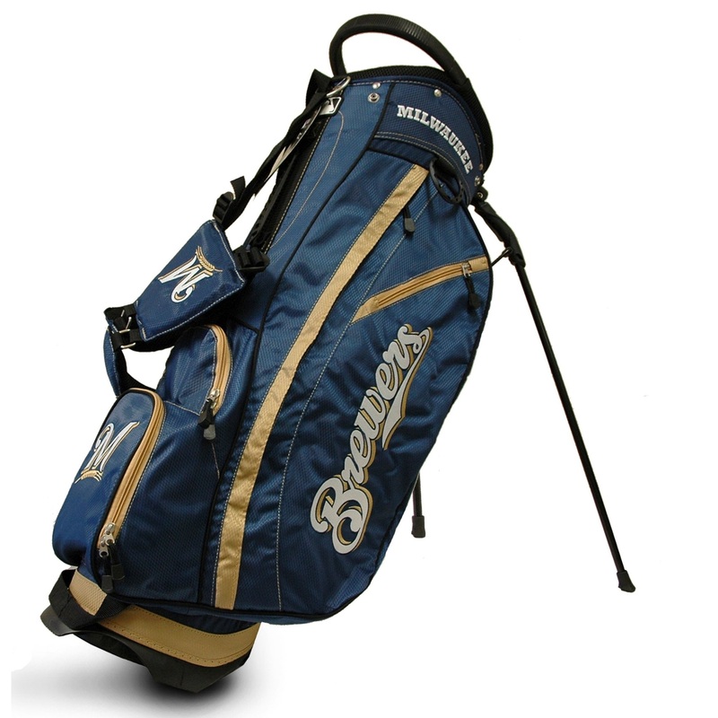 Team Golf Milwaukee Brewers Fairway Stand Bag