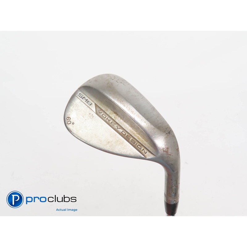 Tour Issue! Titleist Vokey SM8 60* RAW Wedge – DG Tour Issue S400 Stiff – 411113
