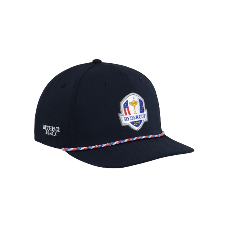 2025 Ryder Cup Navy Aerosphere Tech Fabric Rope Cap