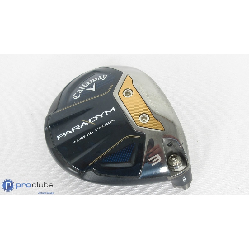 Callaway Paradym 15* – 3 Fairway Wood – Head Only – R/H 381802