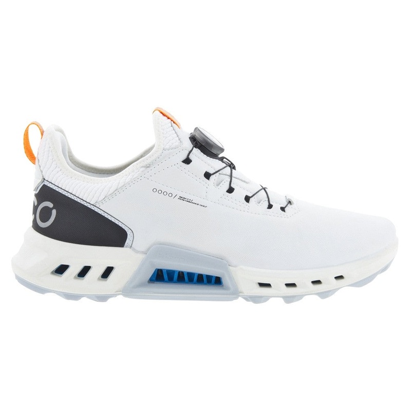 ECCO BIOM C4 BOA GTXS Spikeless Golf Shoes White/Retro Blue – 23 Men