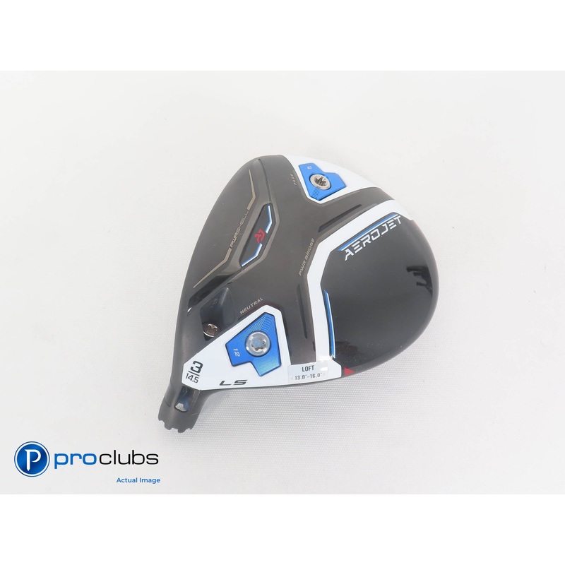 Left Handed Cobra Aerojet LS 14.5* – 3 Fairway Wood – Head Only – L/H – 381424