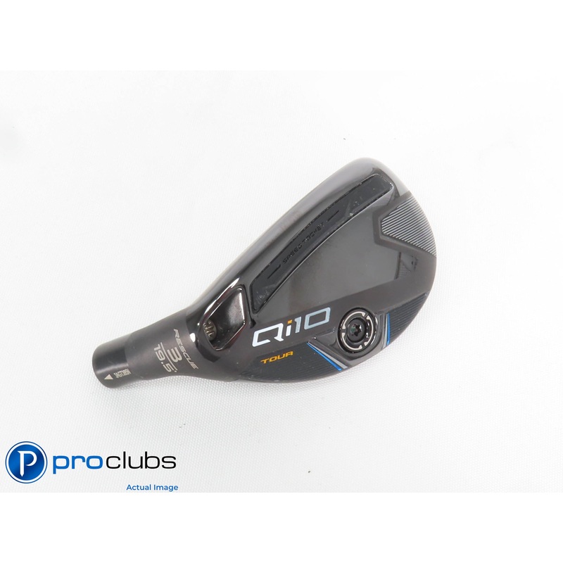 Left Handed TaylorMade Qi10 Tour Rescue 19.5* 3 Hybrid – Head Only – L/H #427813