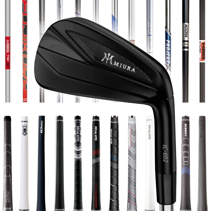 Miura IC-602 Black IP Custom Irons